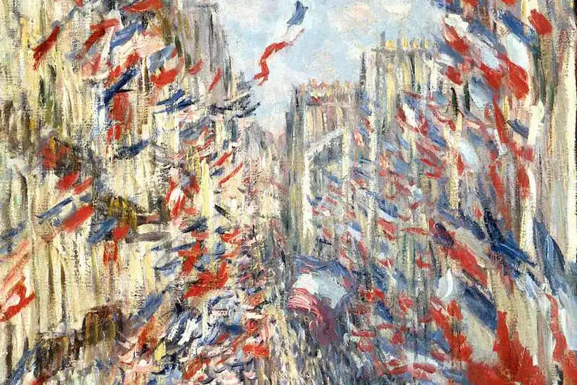 Jean Monet Bleu Blanc Rouge Rue Montorgueil