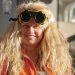 L'artiste Nathalie Decoster, dans son atelier de sculpture