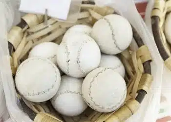 Balls to play in a pediment, detail of an accessory for sports, animal skin ball, sport
