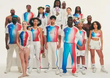 La collection des tenues sportives qui seront portées par la délégation française olympique et paralympique pour les JO de Paris 2024 - © Le Coq Sportif