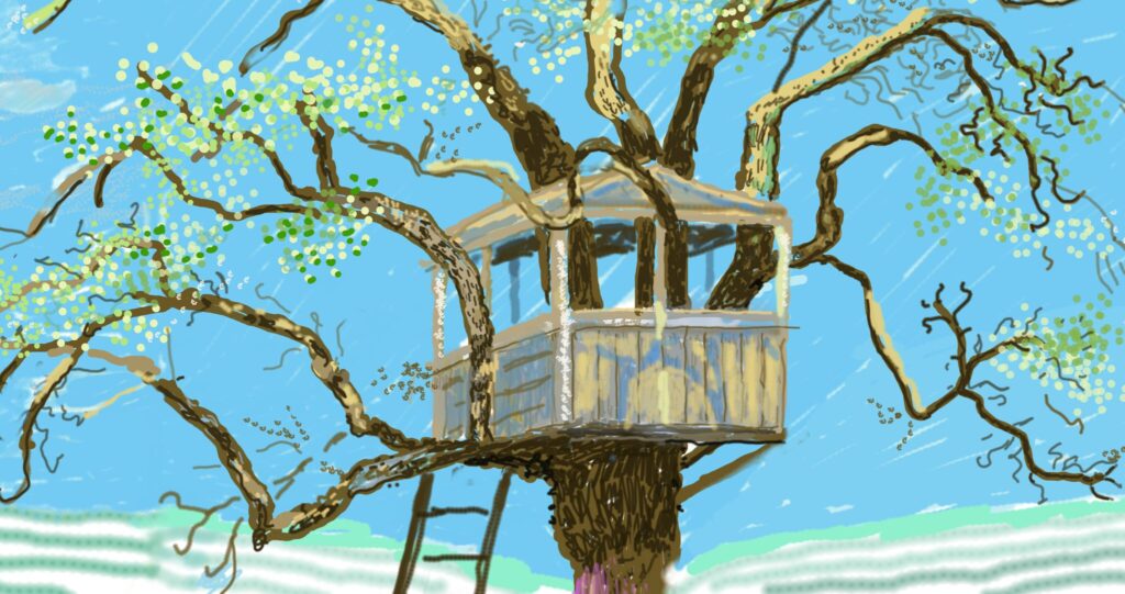 peinture cabane