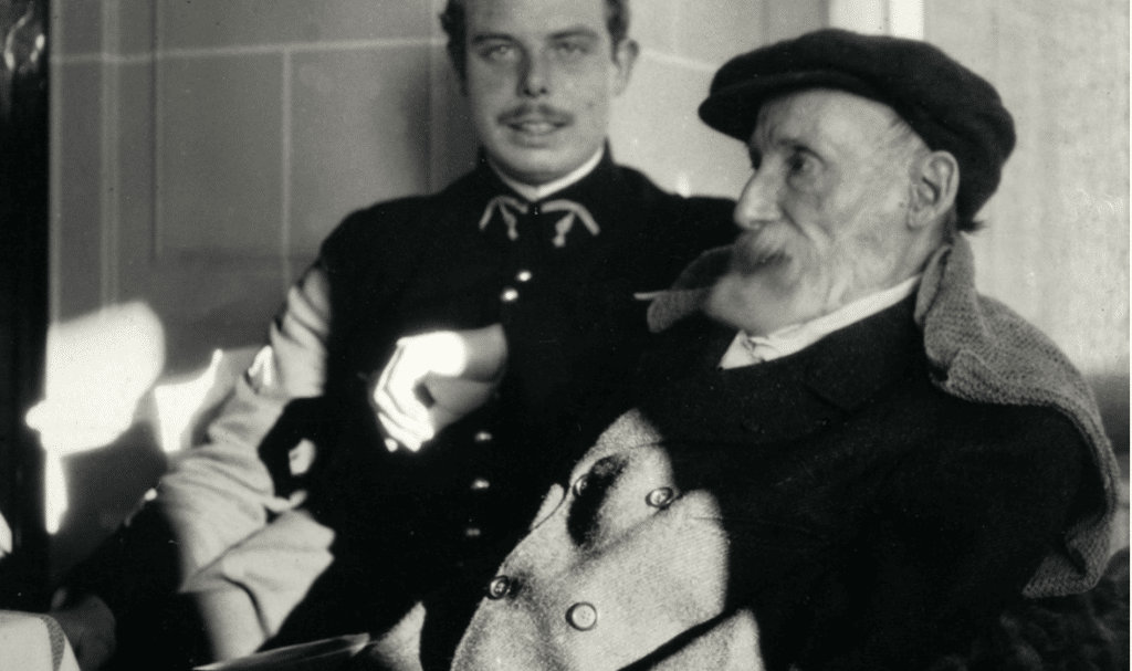 Auguste et Jean Renoir photographiés par Pierre Bonnard © Alexis Brandt - Musée d’Orsay - Dist. RMN-Grand Palais
