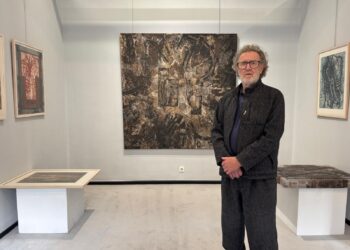 Michael Morgner expose à la mairie du 8ᵉ arrondissement de Paris, Photo DR