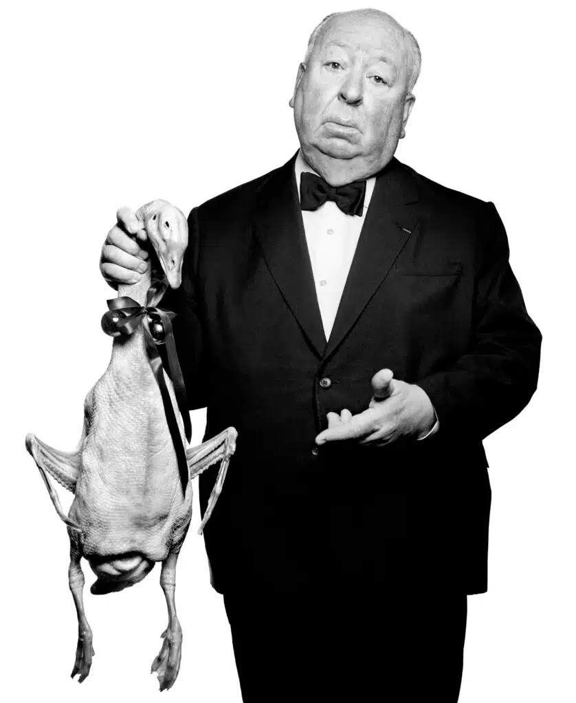 Avec le livre Kaos, publié par Taschen, Albert Watson ne propose 50 ans de photographie, Alfred Hitchcock, Photo Watson, DR