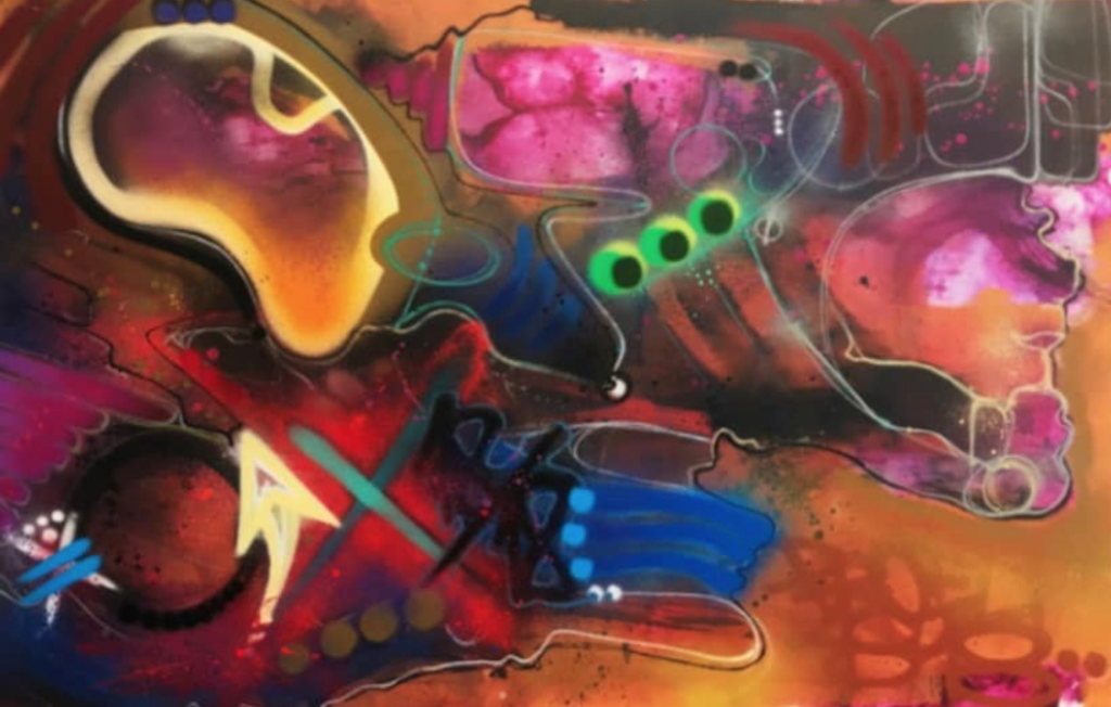 Torrick Ablack, dit Toxic, est un artiste majeur du streetart, Photo DR 