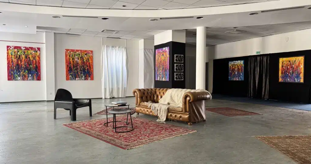 Exposition JonOne, Galerie Laurent Rigail Montpellier, Photo DR