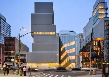 New Museum au 235 Bowery à Manhattan, Photo DR : Jason Keen , In Courtesy of New Museum.