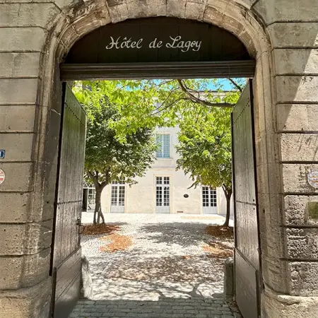 Restauré avec soin par ses descendants, l’Hôtel de Lagoy est désormais le lieu d'accueil de diverses expositions, Photo DR