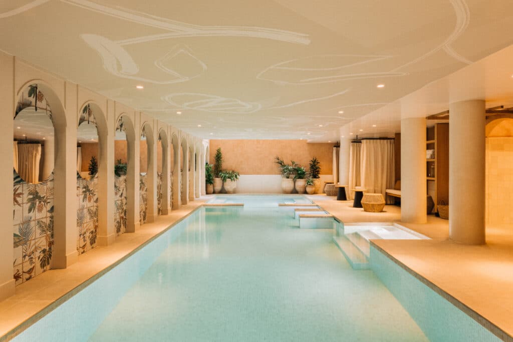 Piscine du Bloomy Spa, Photo DR fournie par le service de presse