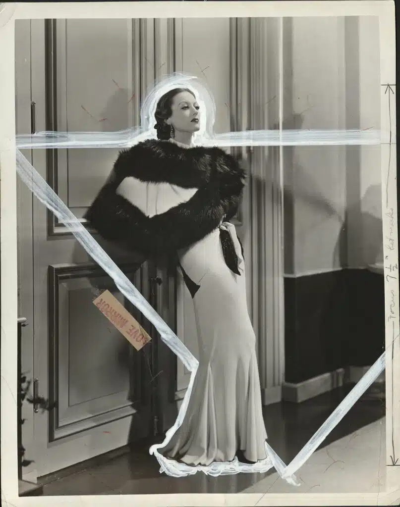 James Manatt. Joan Crawford portrait pour le film Letty Lynton, 1932. Courtesy of MoMA.