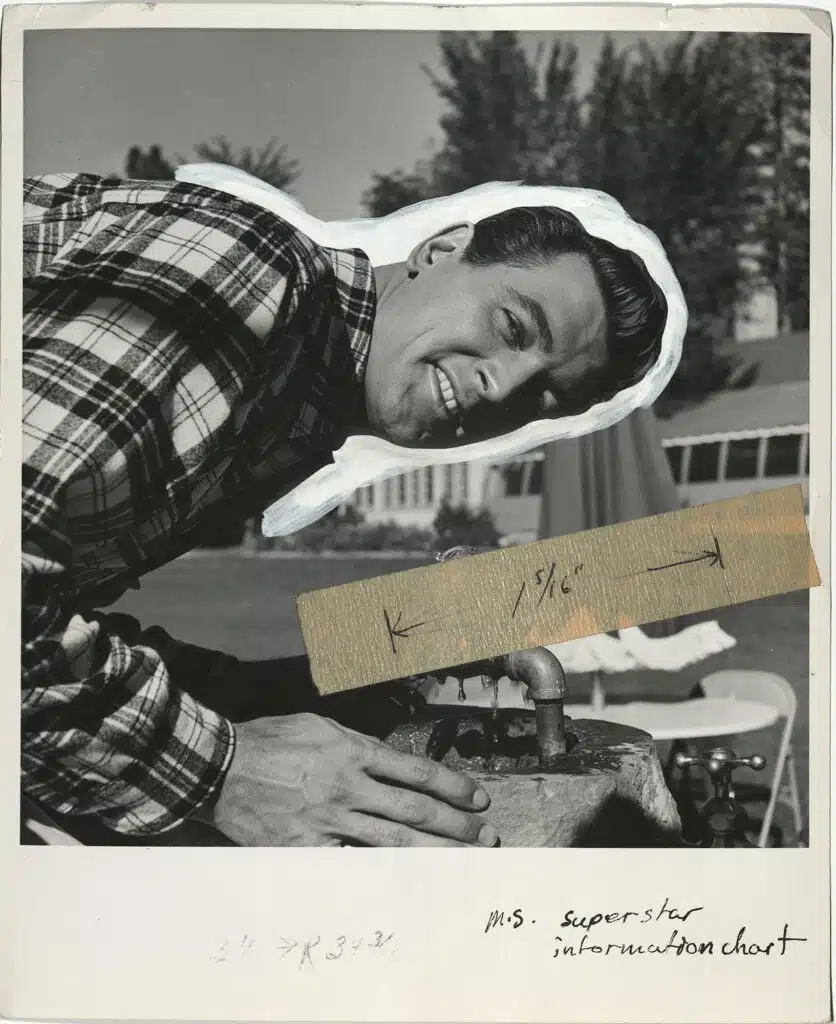 Bob Beerman. Rock Hudson, c. 1953. Courtesy of MoMA.