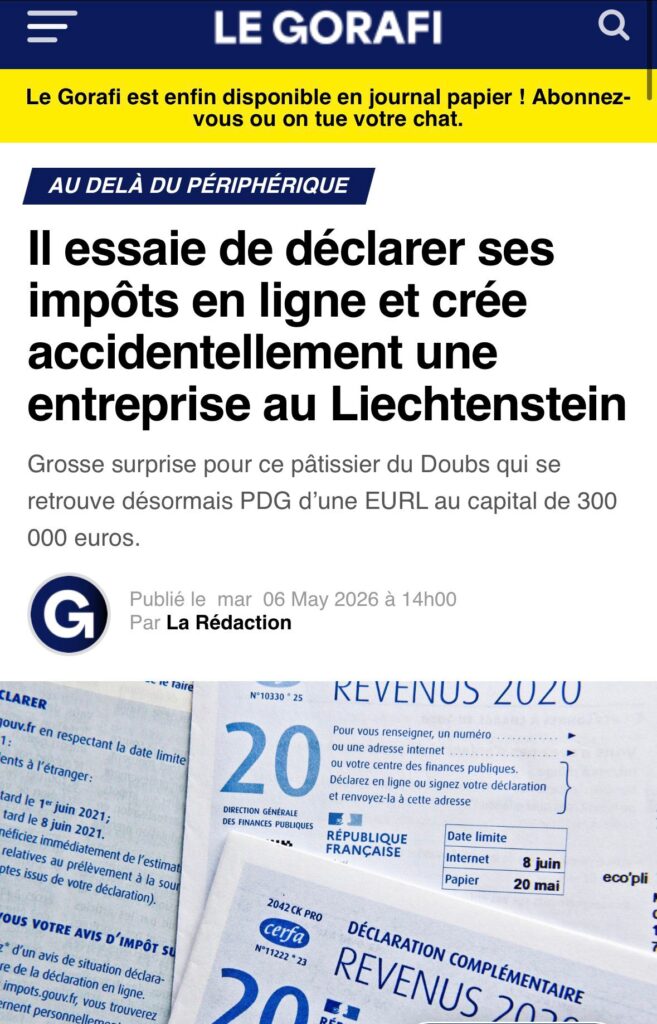 Le travail de titraille sur le Gorafi, est fidèle aux règles de la presse traditionnelle, All rights reserved