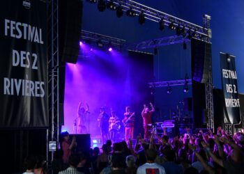 Festival des 2 rivières scène le Grand Chapiteau édition 2025, photo DR Creaphoto