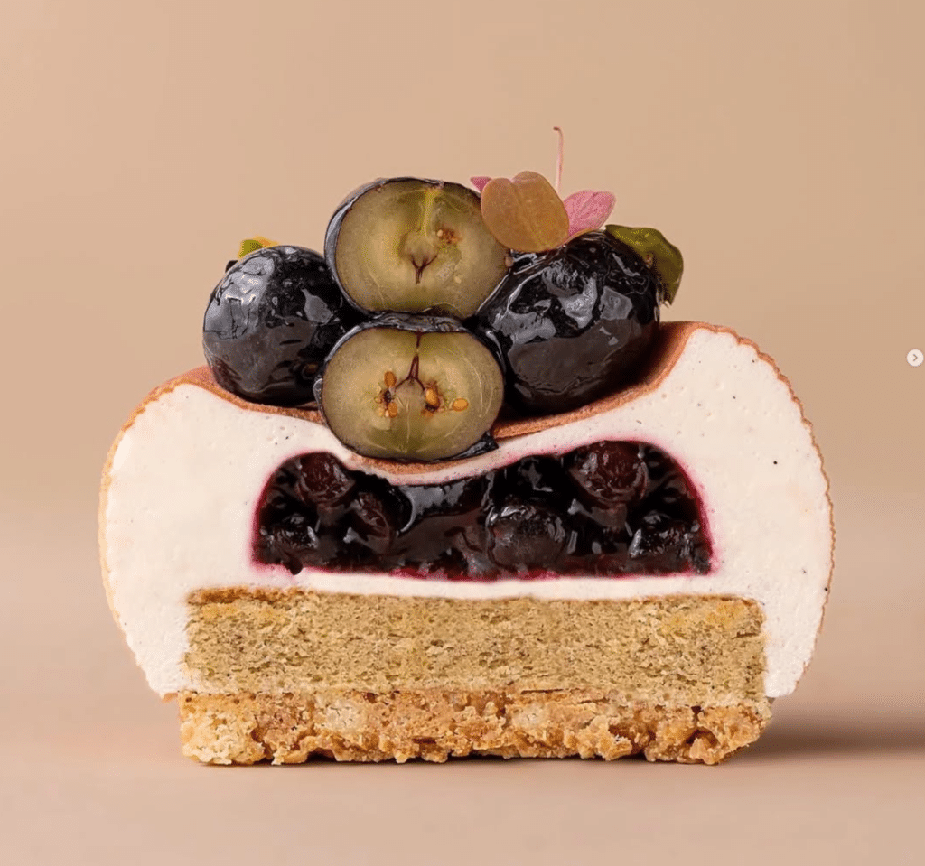 gateau danois aux myrtilles de Eunyoung Yun