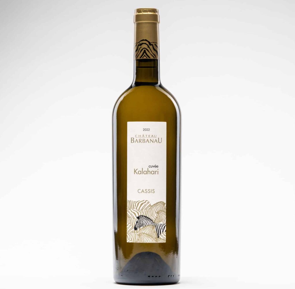 vins blancs Château Barbanau - cuvée Kalahari 2022 - AOC Cassis
