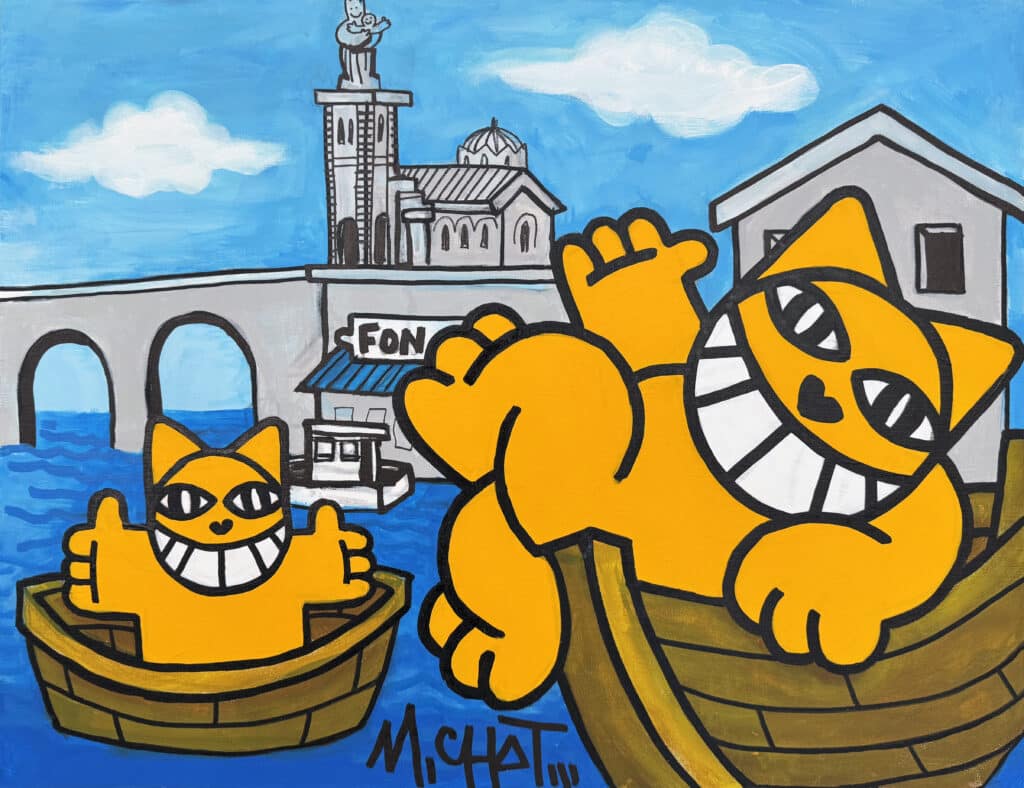 M.Chat, Galerie Laurent Rigail, Photo DR Bruno Pellarin