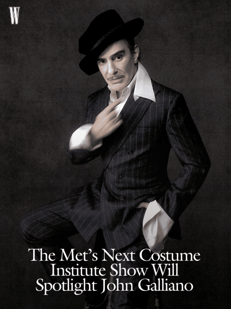 Galliano at Met Gala, Photo DR